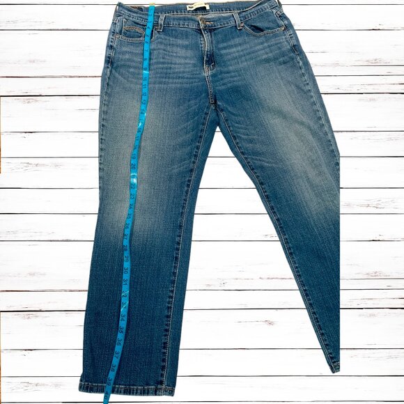 Levi's 505 Straight Leg Jeans Women's Size 16S Denim Classic - Picture 13 of 13